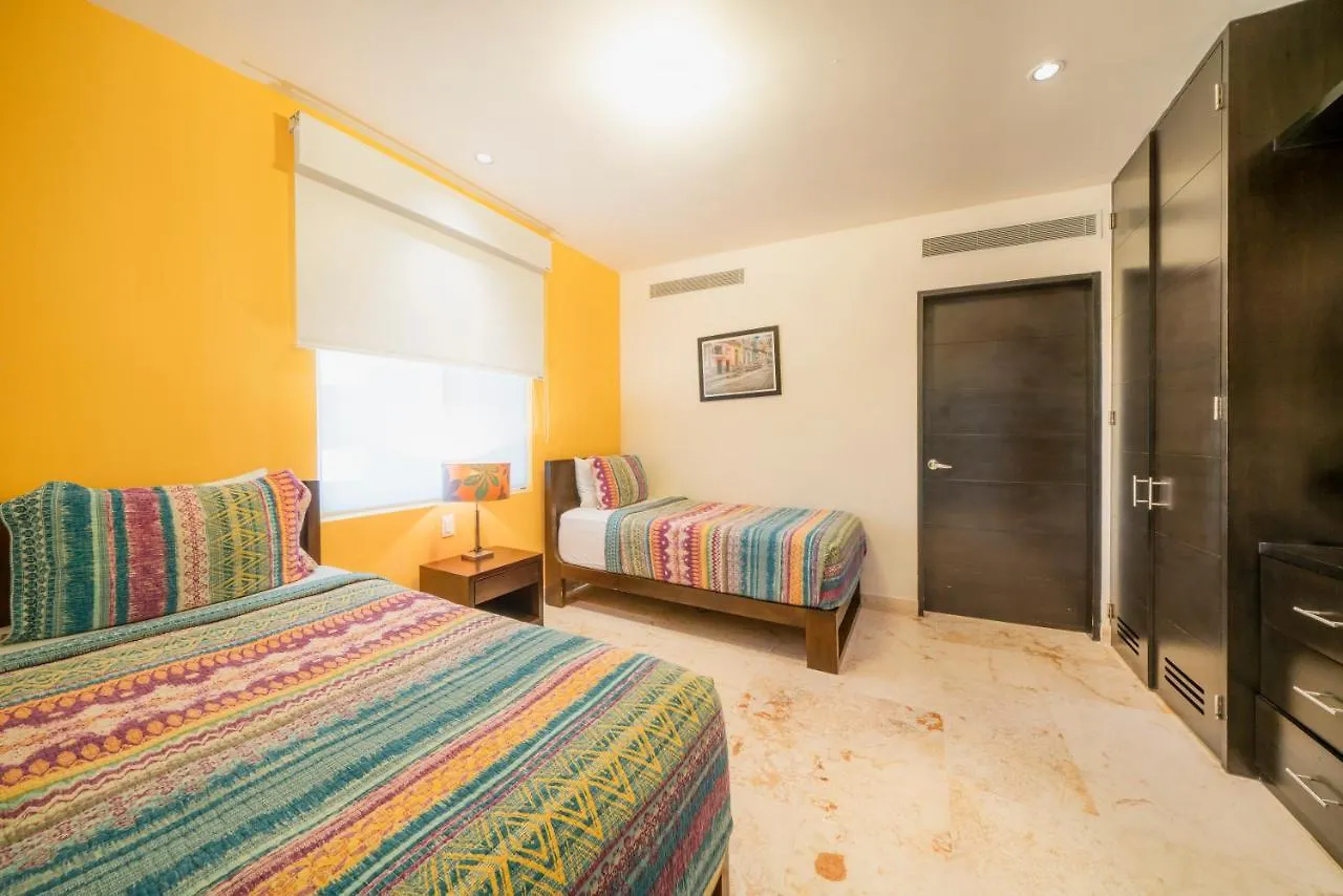 Ocean View Condo - 2 Bedrooms - At The Elements Condos - Castillo De Arena Playa del Carmen Mexikó