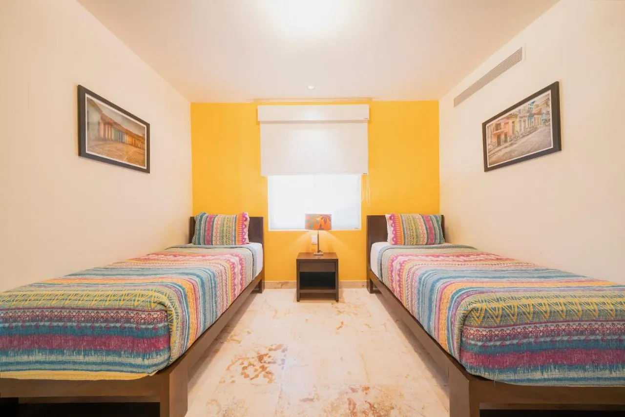 Ocean View Condo - 2 Bedrooms - At The Elements Condos - Castillo De Arena Playa del Carmen 0*,  Mexikó