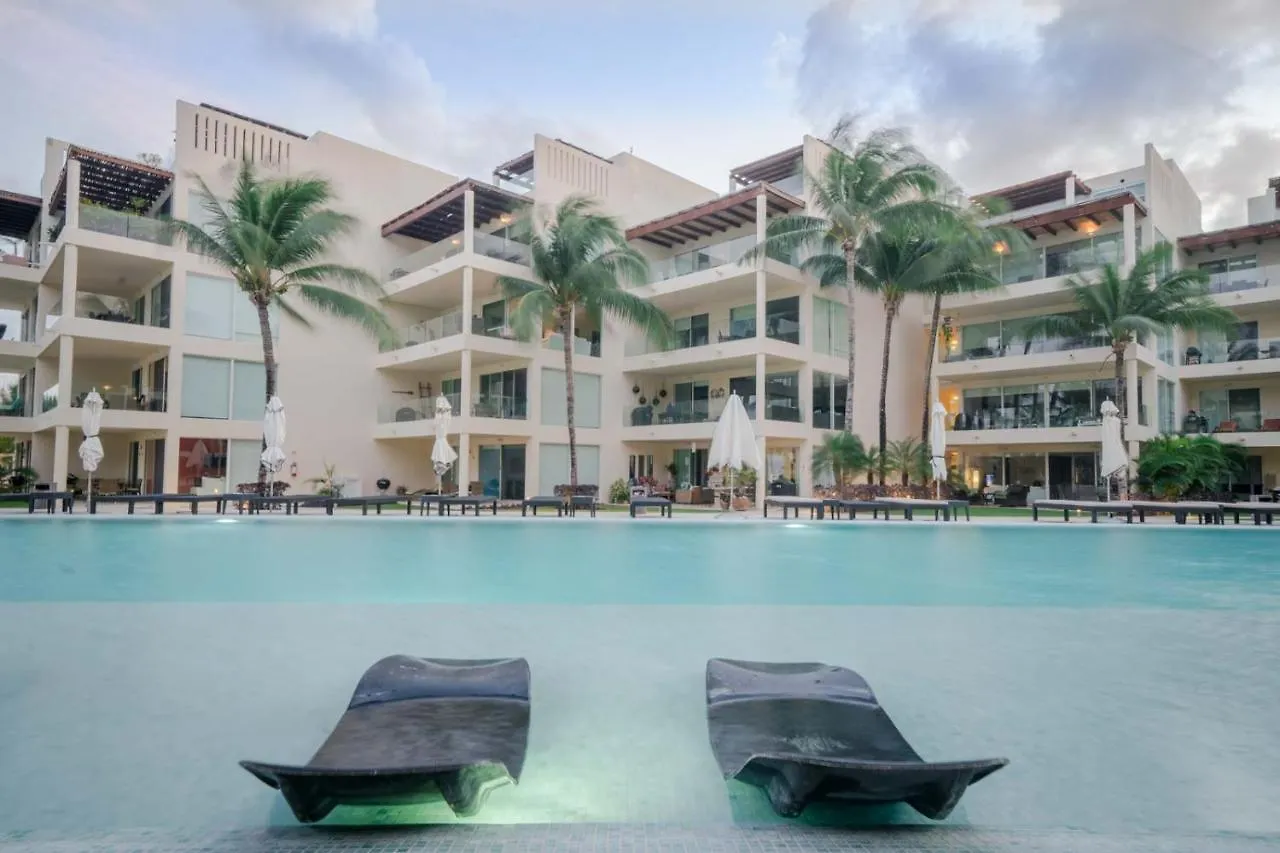 Ocean View Condo - 2 Bedrooms - At The Elements Condos - Castillo De Arena Playa del Carmen Mexikó